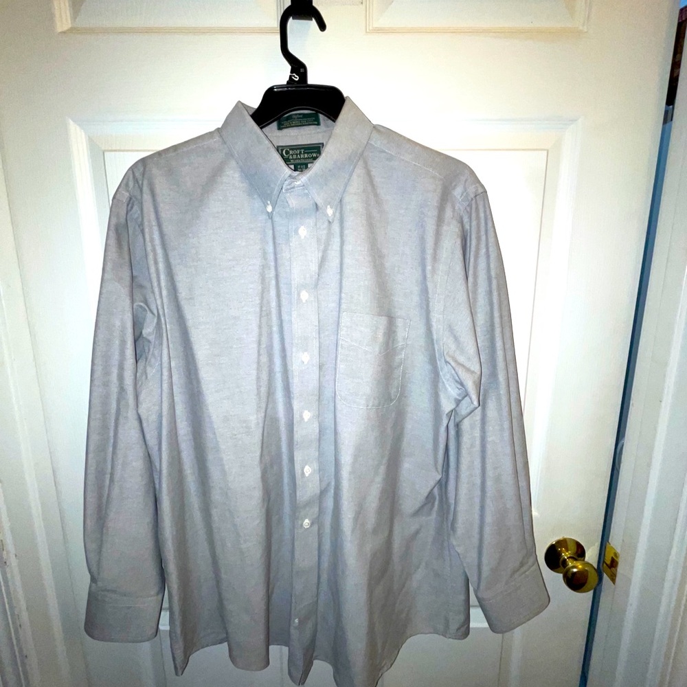 - Croft & Barrow Men’s Dress Shirt 17 1/2